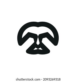 Text tool icon. Simple style copywriter wanted poster background symbol. Copywriter logo design element. Copywriter t-shirt printing. Vector for sticker.