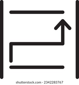 Wrap-Rahmensymbol für Texttypen