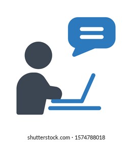 text vector glyph color icon  