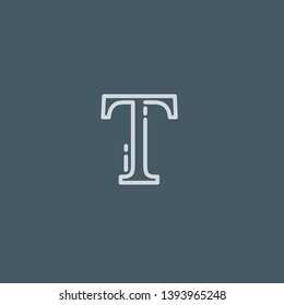 Text vector icon. Text concept stroke symbol design. Thin graphic elements vector illustration, outline pattern for your web site design, logo, UI. EPS 10.