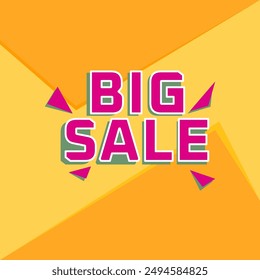 text vector illustration big sale 