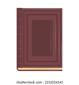 textbook learn icon isolated flat