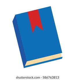 textbook library isolated icon