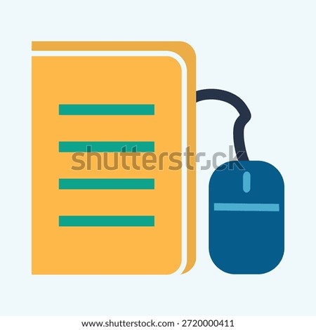 Textbook smart trendy colorful vector ravishing design useful Illustration colorful background.eps