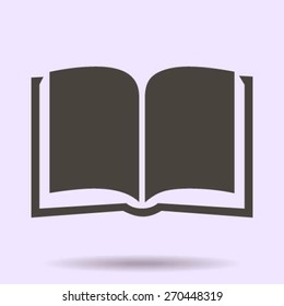 textbook vector icon