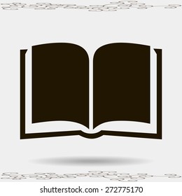 textbook vector icon