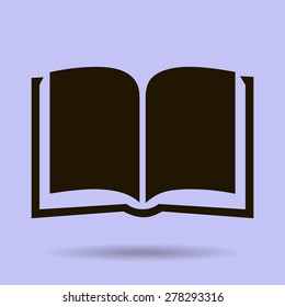 textbook vector icon