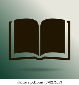 textbook vector icon