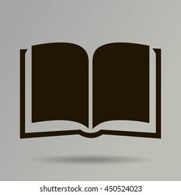 textbook vector icon