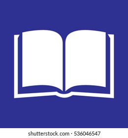 textbook vector icon
