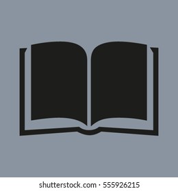 textbook vector icon