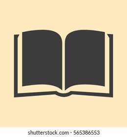 textbook vector icon