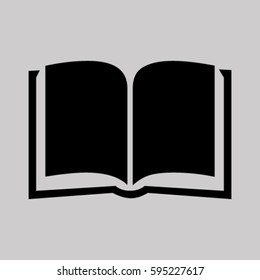 textbook vector icon