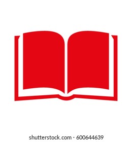 textbook vector icon