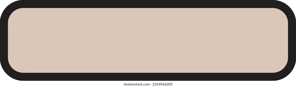 Textbox button icon design element for web mockup and application presentation user interface illustration