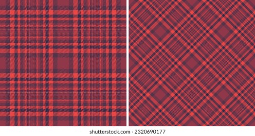 Textile background check of pattern plaid seamless with a fabric vector texture tartan set in halloween colors.