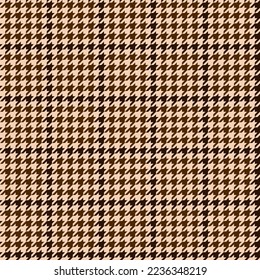 Textile background fabric. Texture vector seamless. Plaid tartan pattern check in light and orange colors.