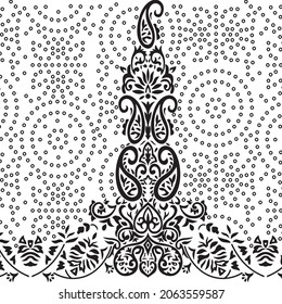 Textile Border Motifs Patterns Designs
