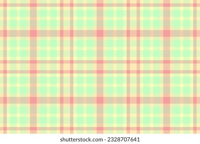Textil-Check-Tartan von nahtlosen Texturmuster mit einem Hintergrund geplünderte Vektorgewebe in hellen und roten Farben.