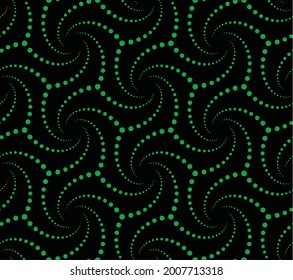 textile chunri pattern black and green svg