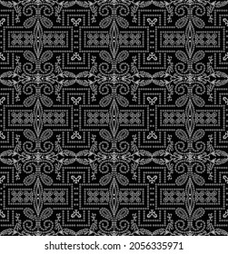 textile chunri pattern black and white svg