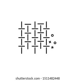 Textile clothing clothes icon. Element of fabric features icon