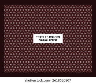Textil Colores Original Repeat Ball Print Diseño en toda la impresión