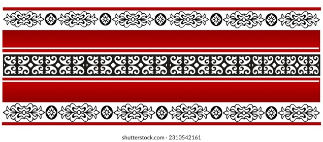 Textile decoration, print-embroidery background of furniture or fabric