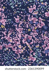 textile design with abstract pattern image