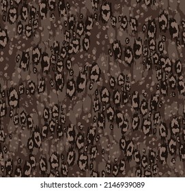 diseño textil con imagen de patrón de piel animal