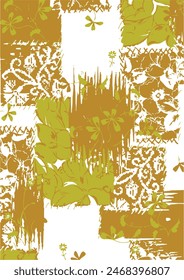  textile design background texture abstract surfacee design seemless geomatric floral pattern natural flowers bunch