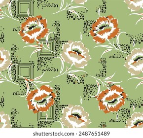 textile design, background, texture, abstract, surfacee, design seemless, geomatric, floral pattern, natural flowers bunch,check print