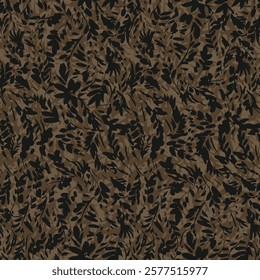 textile design with beautiful abstract foliage pattern image