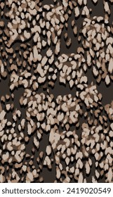 diseño textil con hermosa imagen de patrón de piel de leopardo abstracto
