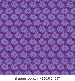 Stoffdesign mit schönem Blumenmuster Bild