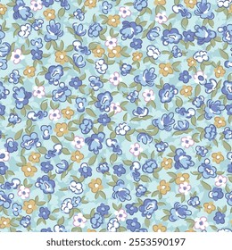 textile design with beautiful flowers pattern image