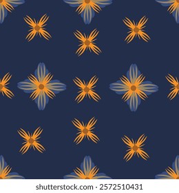 textile design with beautiful flowers pattern image