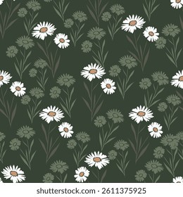textile design with beautiful flowers pattern image