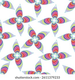 textile design with beautiful flowers pattern image