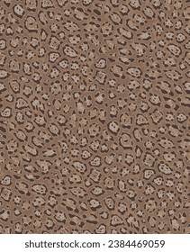 textile design with beautiful leopard skin pattern image