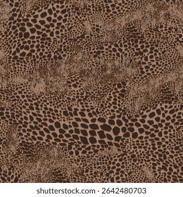 textile design with beautiful leopard skin pattern image