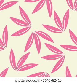 textile design with cute flower pattern image