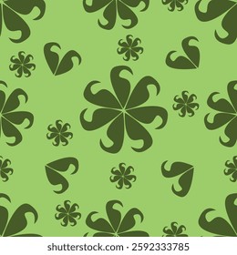 textile design with cute image flower pattern