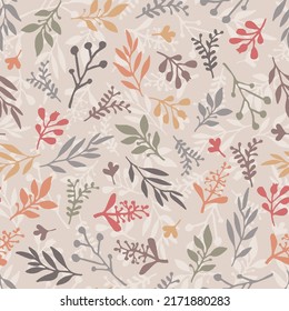 textile design with decorative flower pattern