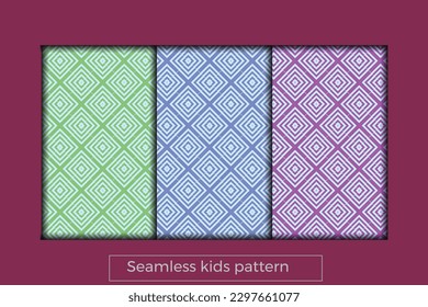 Textile Design Digital Border and Motif. Beautiful abstract, geometrical, traditional baroque border illustration for digital printing frames and textile materials 