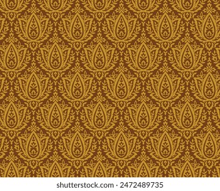 Diseño Textil Digital Borde Y Motivo