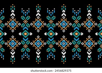 
Textile design elegant border and vintage paisleys and motifs. traditional paisley style border art. Design watercolor handmade artwork, trends, texture, abstract vintage hand drawing