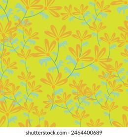 textile design, flowers leaves abstract botanic background shadow pattern allover repeats seamless pastel color ,fabric wrapper print ,spring summer