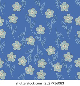 design têxtil, flores folhas abstrato padrão de sombra de fundo botânico allover repete cor pastel sem costura, tela de impressão envoltório, mola