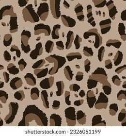 textile design with leopard skin pattern image